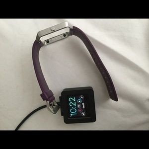 Fitbit blaze with charger